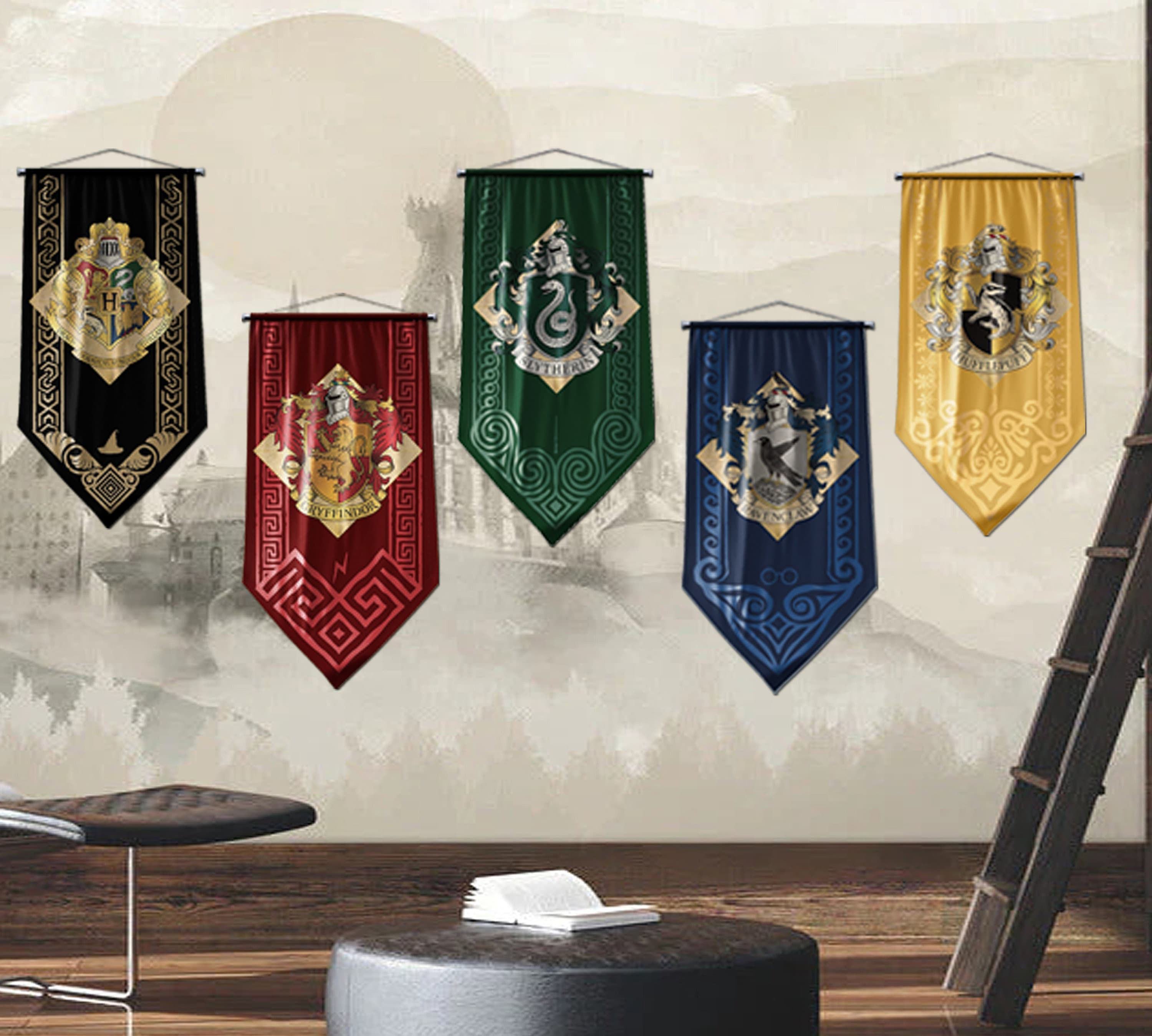 Harry Potter House Banners - Set of 5 - Rubie's