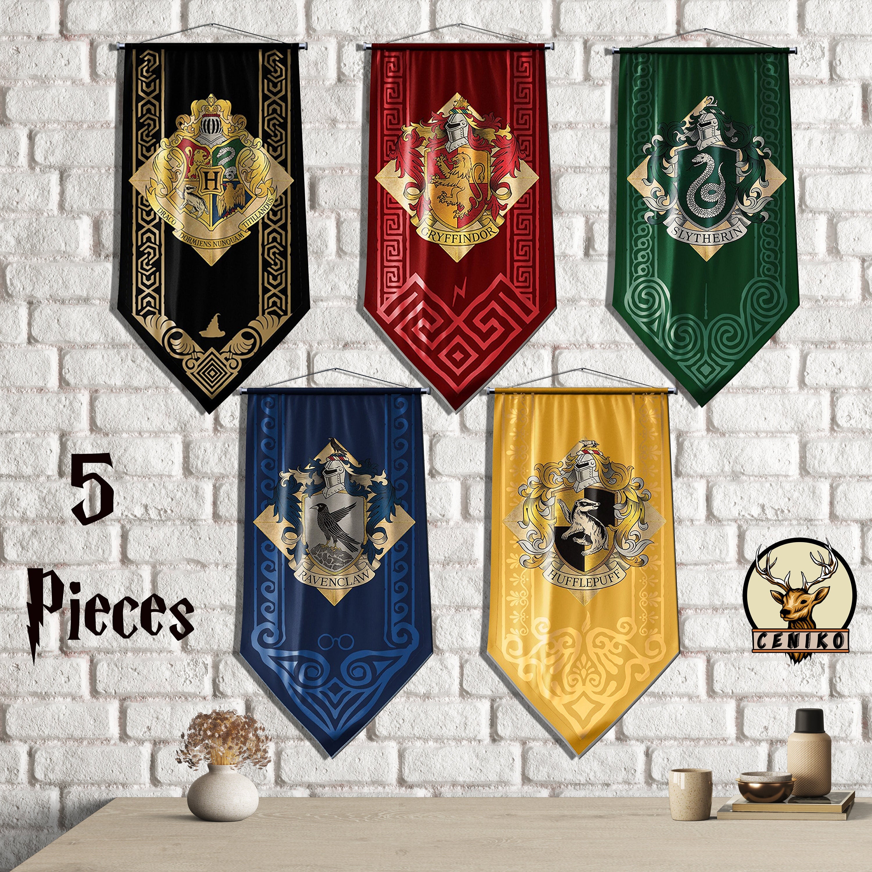 HARRY POTTER - COMBO TUQUE/FOULARD - GRYFFONDOR