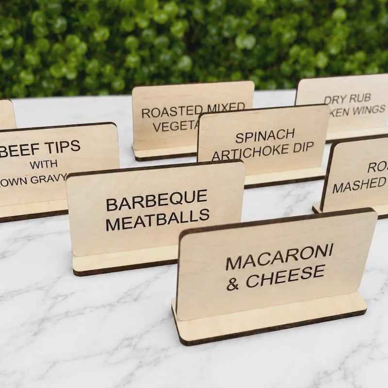 Buy Buffet Tag Online In India - Etsy India
