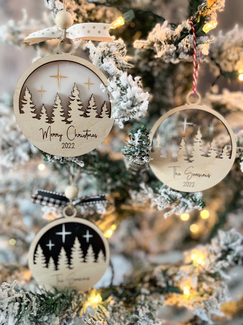 Custom Ornament, Family Ornament, Handmade Ornament, Christmas Ornament, Custom Gift image 5