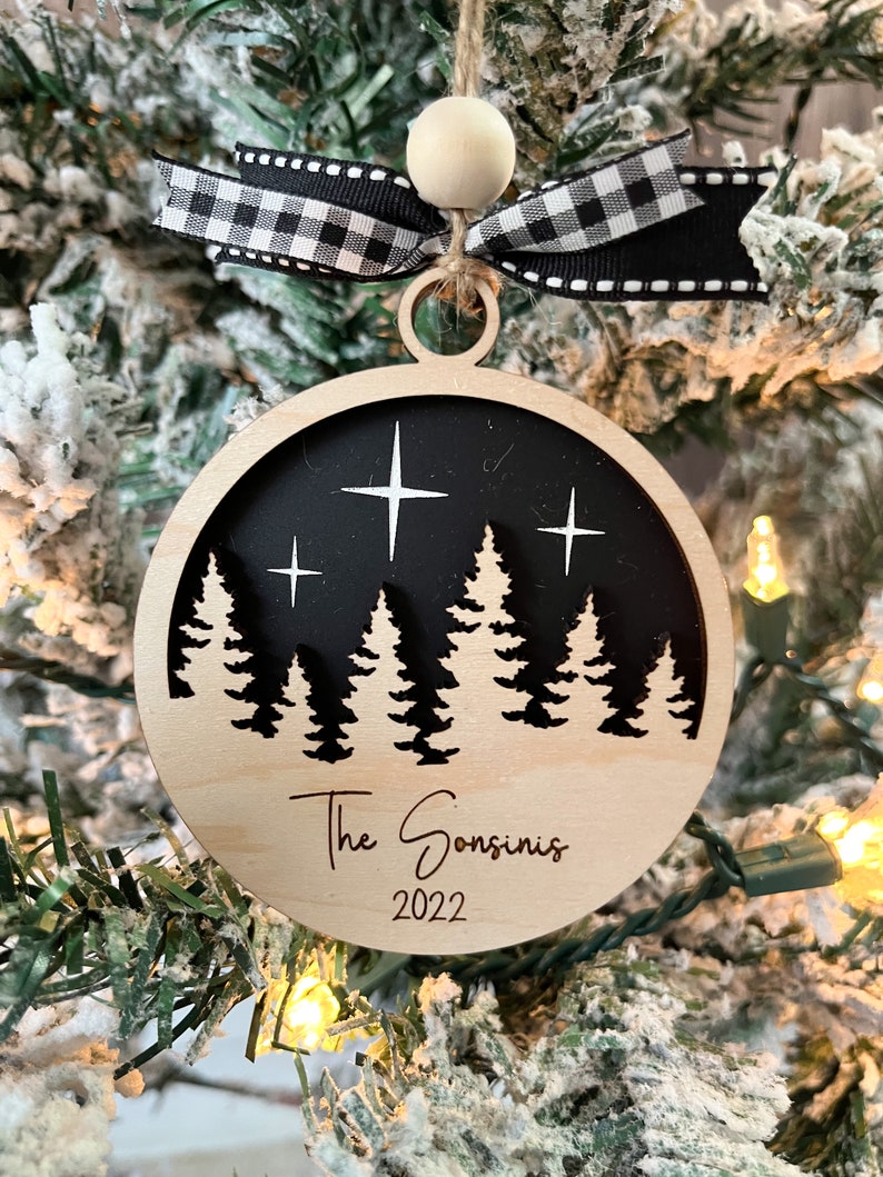 Custom Ornament, Family Ornament, Handmade Ornament, Christmas Ornament, Custom Gift image 3