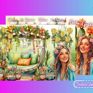 Boho Garden Klappkarte/ SKU:860