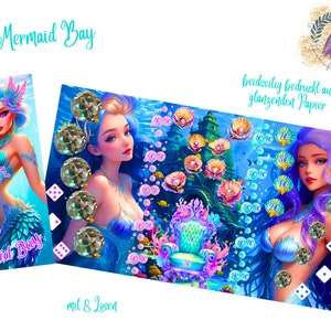 Mermaid BayKlappkarte / Umschlagmethode / A6/ SKU:578