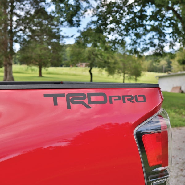 TRD Pro Decal