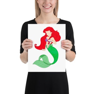 Little Mermaid Poster - multiple sizes