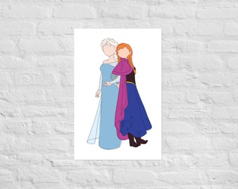 Sisters Poster Print - multiple sizes