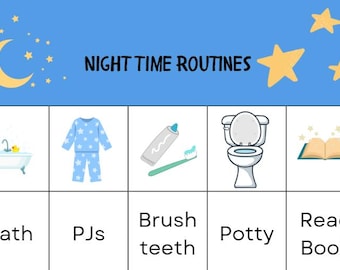 Checkliste für die Abend- und Morgenrituale