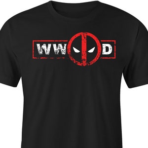 WWDeadpoolD Distressed T-shirt, Deadpool Shirt, Deadpool Tee
