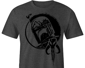 Boba Fett Shadow T-Shirt, Boba Fett Shirt, This is the Way shirt, Mando Shirt, Mandalorian T-Shirt, Mandalorian, Star Wars,