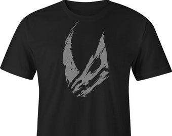 Mando Distressed Logo Tee, Mandalorian T-Shirt, This is the Way, Mandalorian Tee, Mandalorian Shirt, Boba Fett, Star Wars, Mando Tee