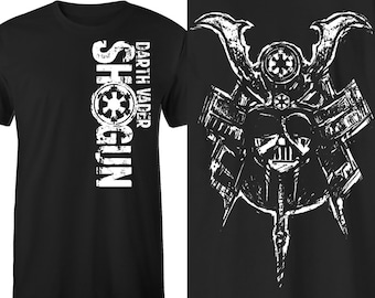 Darth Shogun Vader T-shirt, Darth Vader Samurai Tee, Vader Shirt, Vader Tee, Star Wars Shirt, Vader Shogun Tee