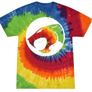 ThunderCats Tie-Dye Distressed Logo T-Shirt , ThunderCats Tie Dye Shirt, ThunderCats Tee, ThunderCats Tee, Thunder Cats 80's Cartoons