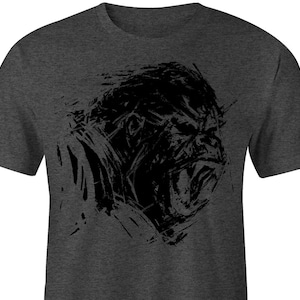 Midnight Silverback Gorilla Shirt, Gorilla Tee, Gorilla T-shirt design, Silverback Tee, Silverback T-shirt, Silverback Shirt
