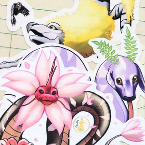 Stickers dragons arboricoles