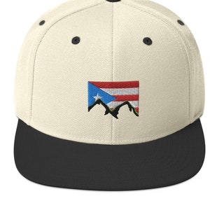 Gorra de Puerto Rico, Snapback Hat de Puerto Rico, Puerto Rico Flag, Bandera de Puerto Rico, Hat, Snapback Hat, Gorra, Dad hat, Baseball hat