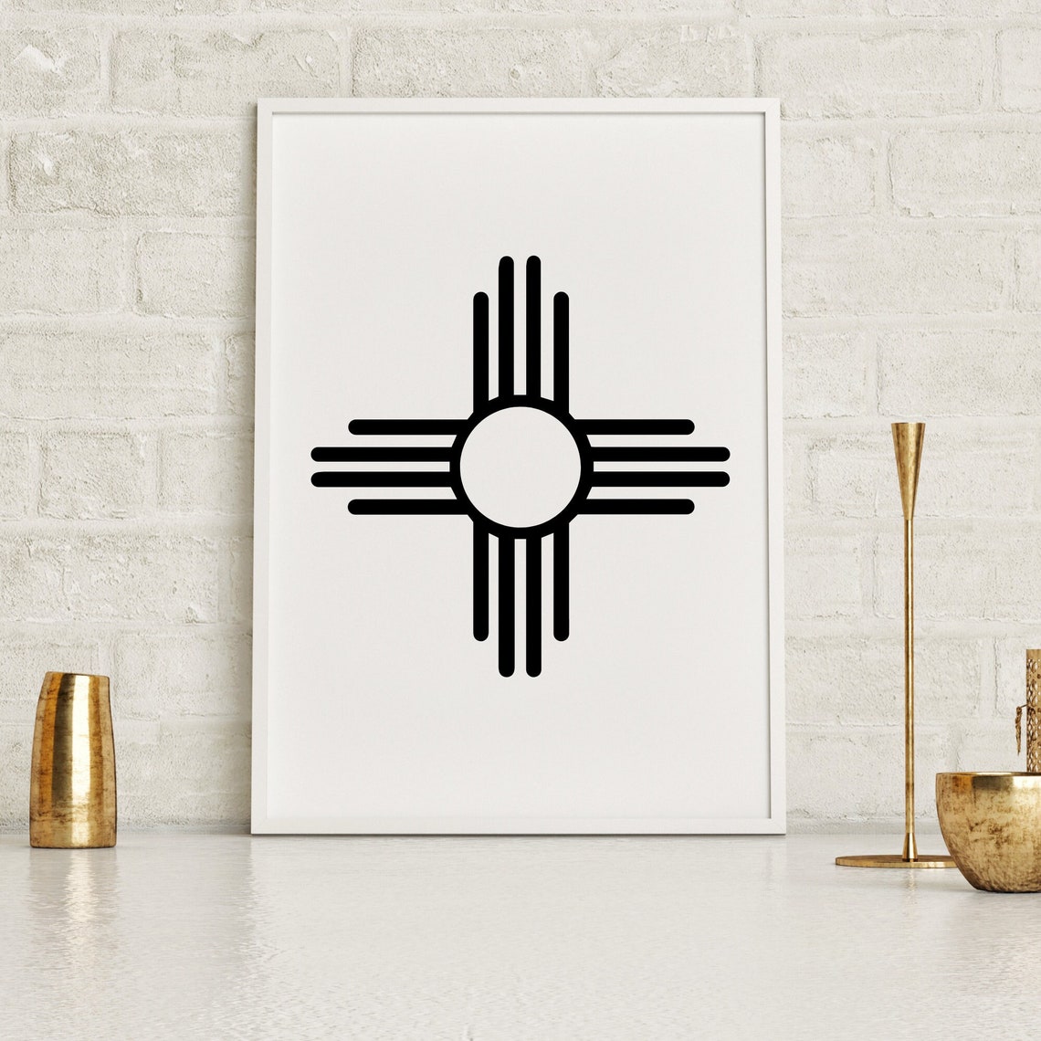 Zia Symbol SVG, Digital SVG, Digital Download, Southwest Symbol SVG