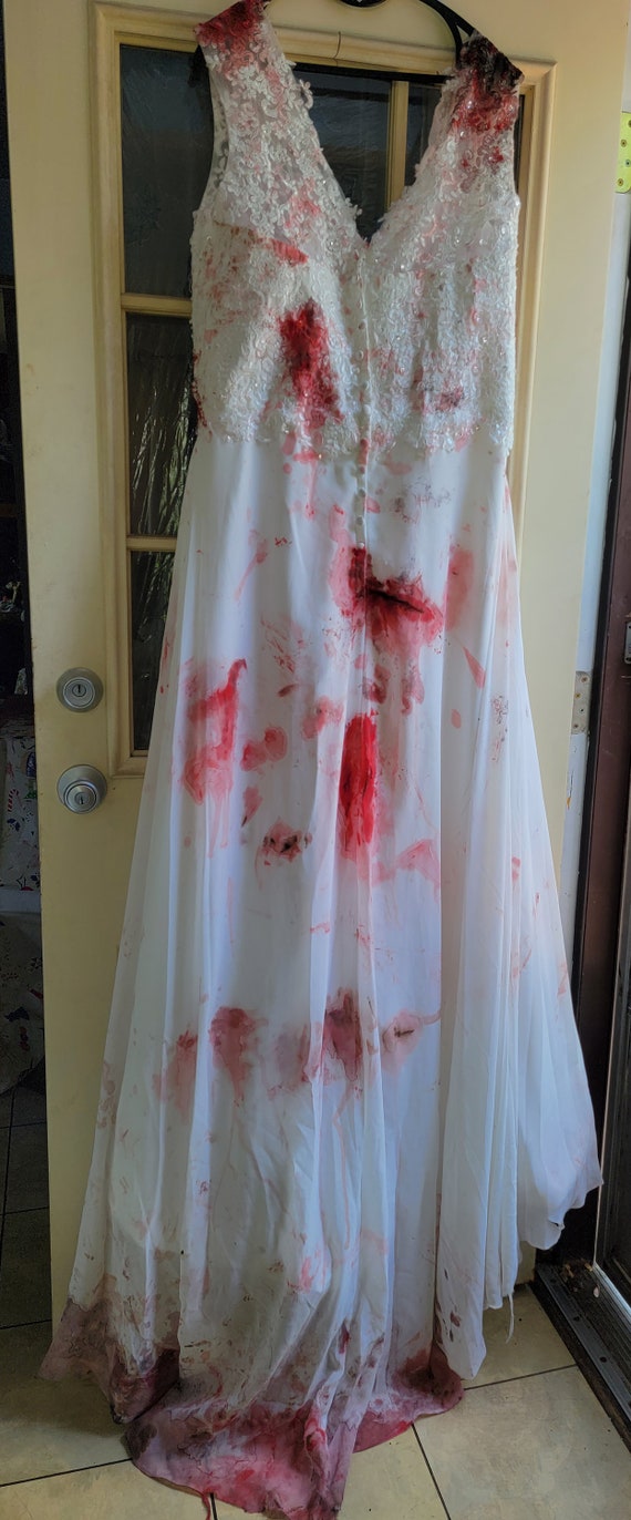 Plus size zombie bride cheap costume