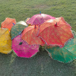 Indian Umbrella for wedding decoration Christmas decoration umbrellas wall decor
