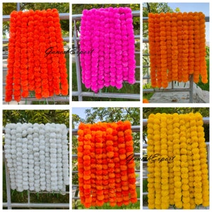 Diwali Decoration marigold flower garland Christmas decorations marigold garland