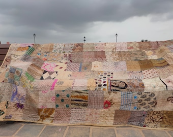 ヴィンテージの手作りパッチワークキルト - Etsy 日本