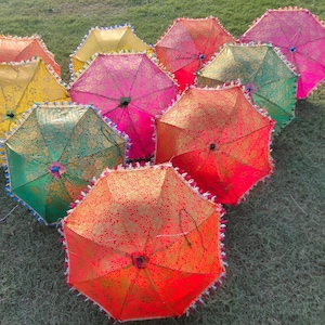 Indian Traditional umbrella Diwali decoration wedding umbrella mehndi decoration umbrella