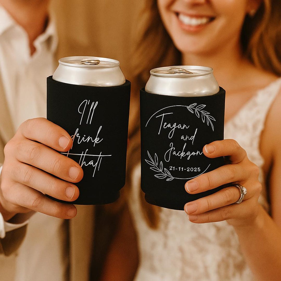 Custom Stubby Holdercustom Wedding Stubby Holderpersonalized Can — free download