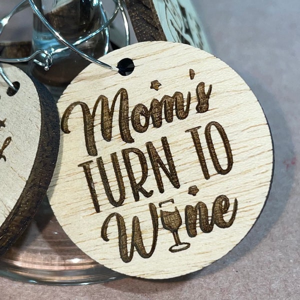 Wine Charms/Tags hosting/ Christmas Party/Any saying