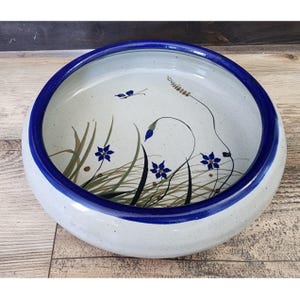Teresa Duran Xochiquetzal Tonala Butterfly Serving Bowl | Signed | 11.5" x 3"