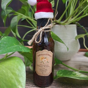 Homemade Vanilla Extract | Madagascar Vanilla Beans | 5oz Glass Bottles