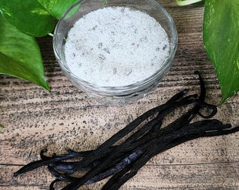 Suiker met vanilleboon uit Madagascar