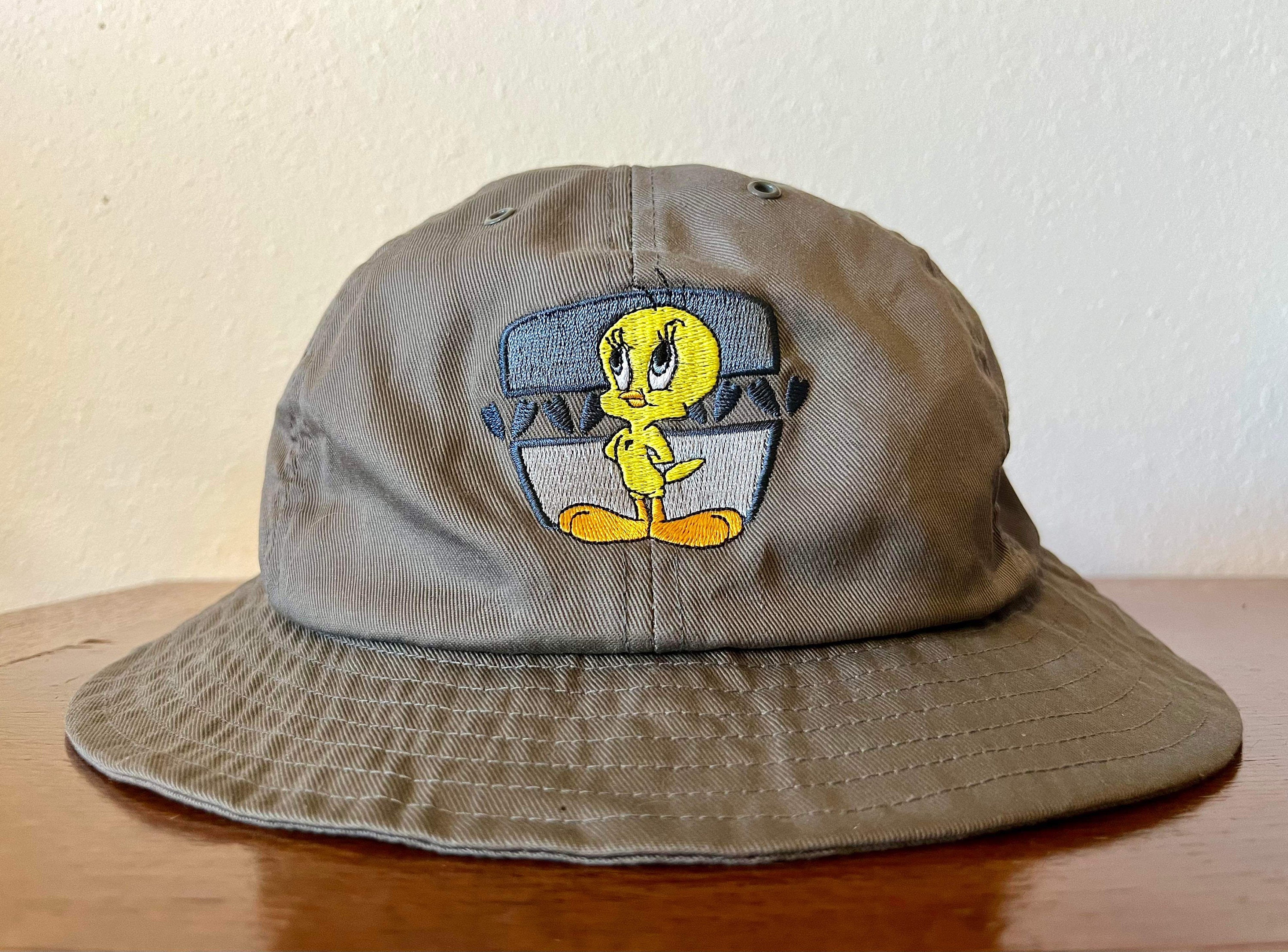 Tweety Bird Looney Tunes Hat Vintage Looney Tunes Tweety Bird Visor Hat | Mercari main image 2