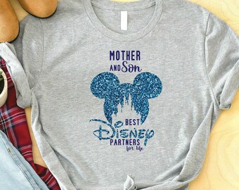 Mom and Son Disney - Etsy
