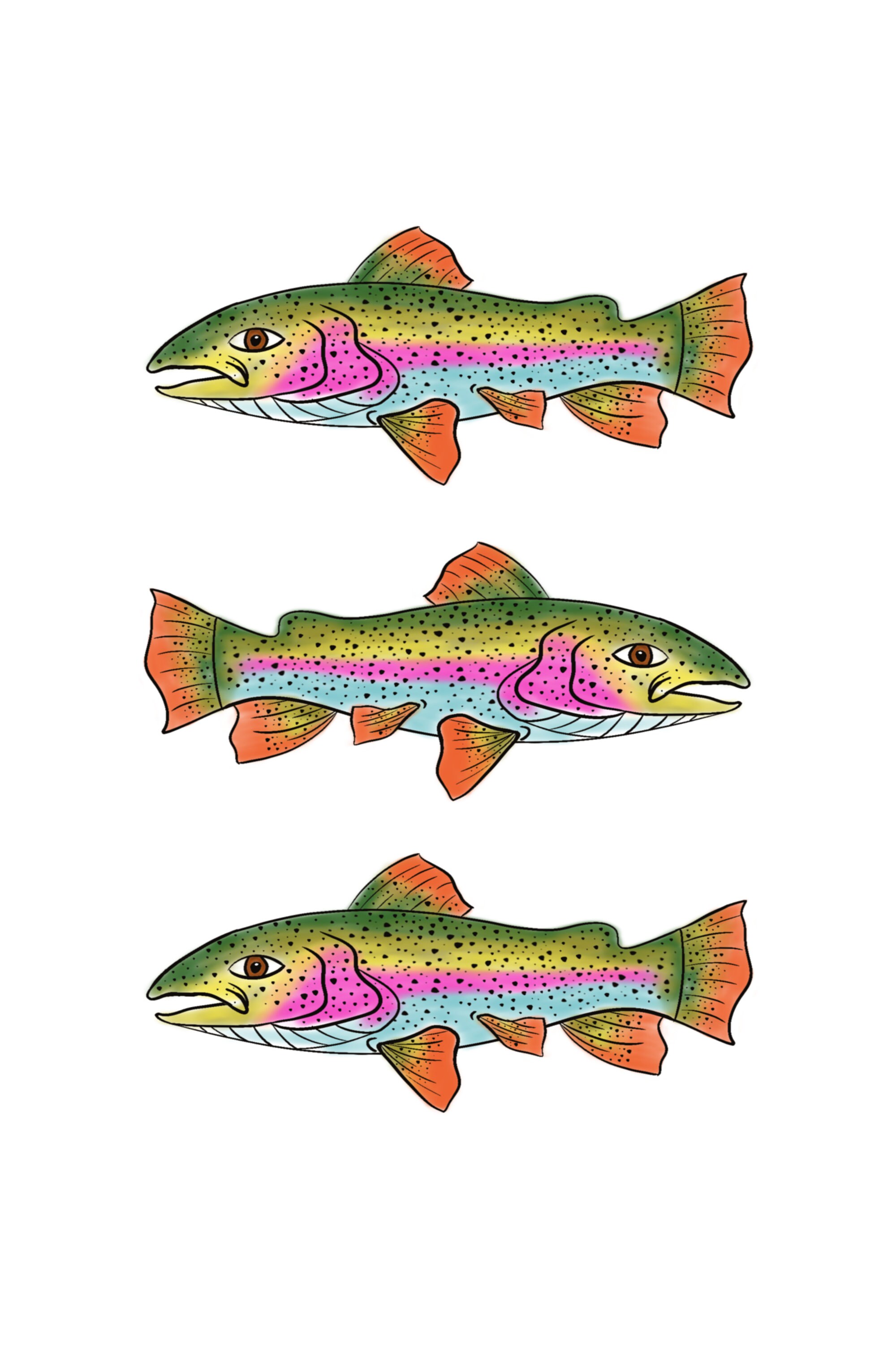 Rainbow Trout Digital Download - Etsy