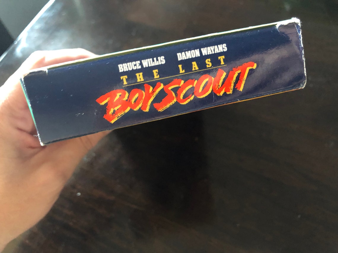 The LAST BOY Scout VHS Original Release 1992 Warner Bros | Etsy