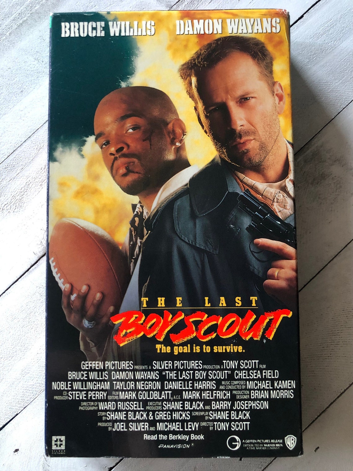 The LAST BOY Scout VHS Original Release 1992 Warner Bros Etsy