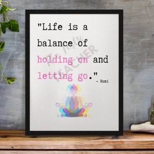 Rumi Quote Wall Art