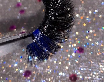 3D Mink Blue Eyelash -- Flirt Alert