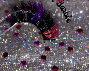3D Mink Eyelash—Glitter Barbie