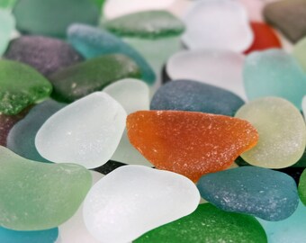 Genuine Sea Glass Decor, Multicolor Seaglass Mix, Beach Glass, Sea Glass Art, Craft