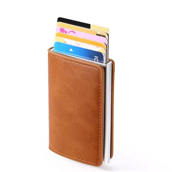 Custom Credit Card Holder 2022 RFID Aluminum Wallet for Men Etsy