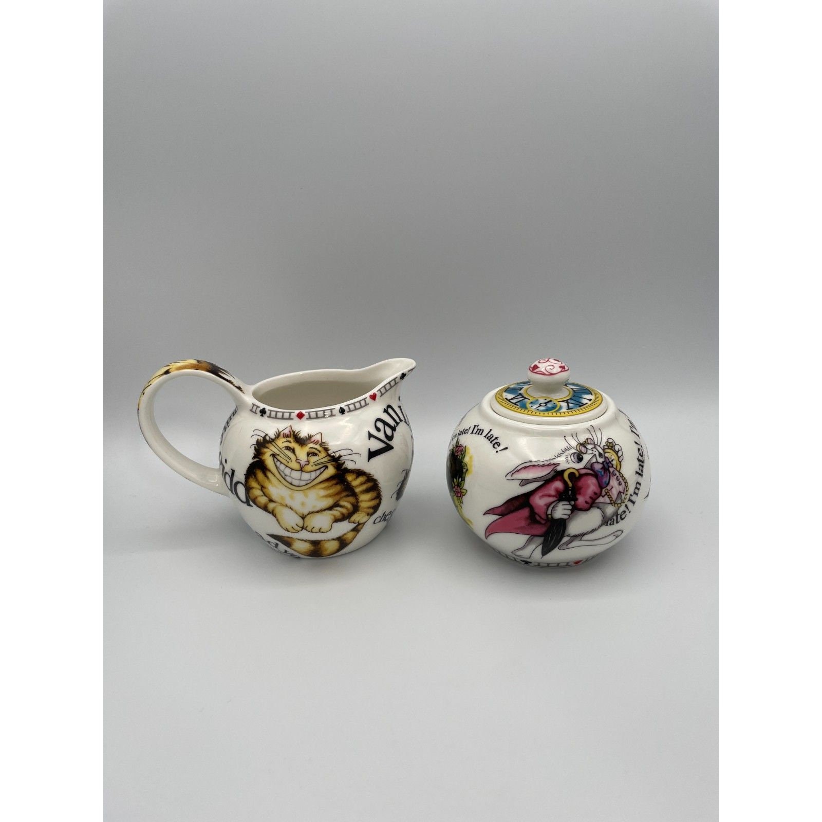 Paul Cardew Alice in Wonderland Mad Hatter Motif Complete Tea Set