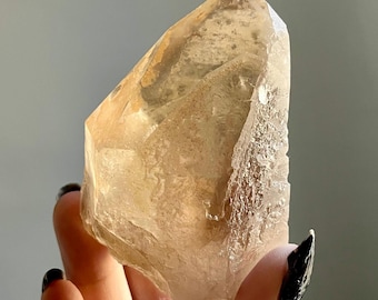 Pele’s Dream Citrine Lemurian Phantom Quartz | Master Starbrary Crystal | Record Keepers + Manifestations + Keys | Akashic Shadows