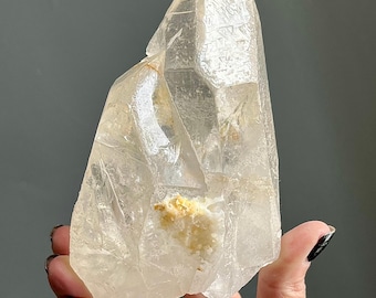 Rare Trigonic Quartz | Lightning Strike, Master Record Keeper | 843g | Large Statement Crystal