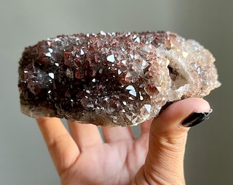 Rare Smoky Auralite 23 Statement Crystal | Record Keepers + Red Rutile | Smoky Amethyst + Purple Phamtoms | Thunder Bay, Canada