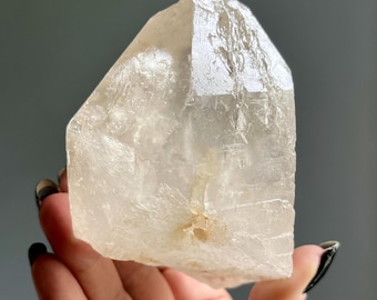 Master Lightning Strike Golden Healer Lemurian Isis Quartz Crystal + Record Keepers | Rare Find | 537g | The Language of Light