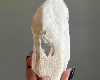 Rare Lightning Strike Pink Dreamsicle Lemurian Quartz | Scarlet Temple Dreamcoat Crystal from Diamantina (524g)