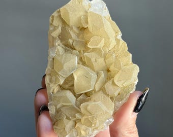 Rare Green Apophyllite | Copper Inclusions + Phantoms | Diamond Apophyllite Cluster + Copper Sugar Druzy | Zeolite Crystal Specimen