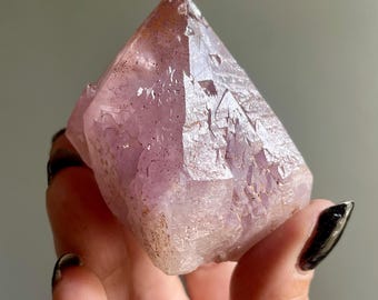 Elestial Auralite 23 Crystal: Thunder Bay Amethyst Record Keeper