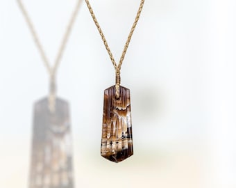 Versteinertes Holz Anhänger