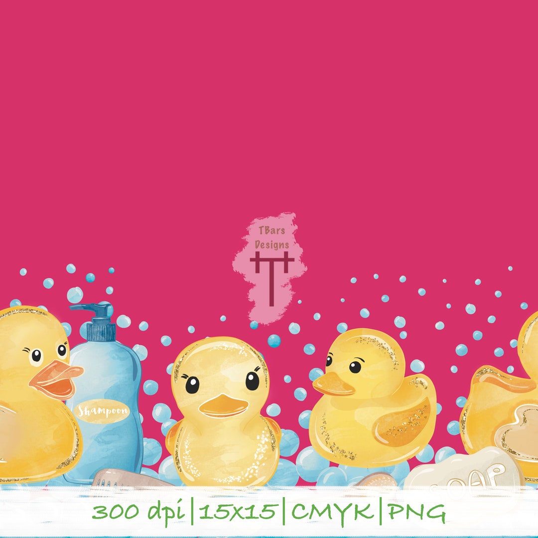 rubber-ducks-border-design-bathtub-border-design-girl-border-design